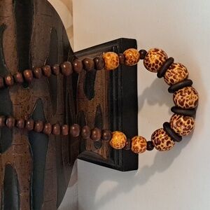 Giraffe Bead Necklace